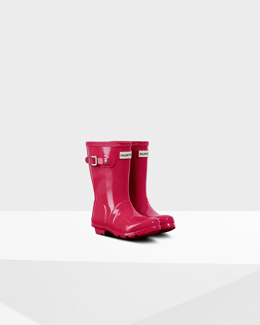 Hunter Yağmur Çizmesi Çocuk Pembe - Original Little Gloss - Türkiye CQ7204356